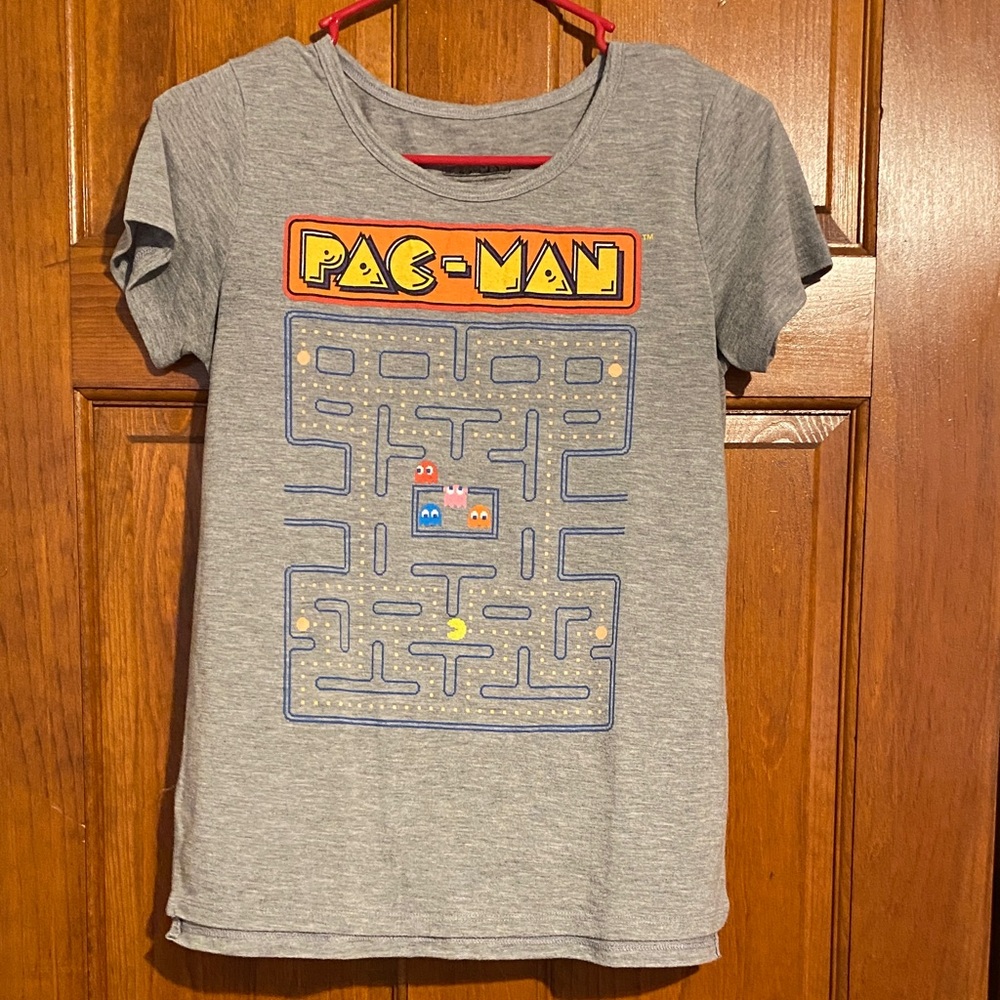 Gray Pac-Man Tee - Picture 1 of 4